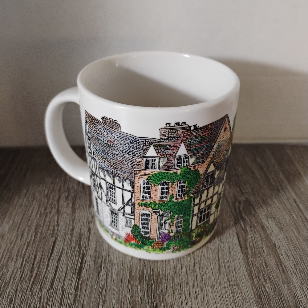 Vintage Dunoon Hamlet's Manor House Ceramic Mug
